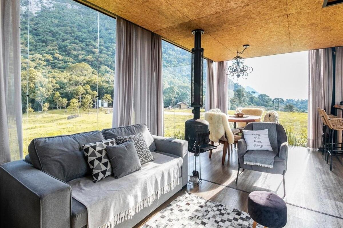 Апартаменти Casa De Vidro Алфреду-Вагнер Екстер'єр фото