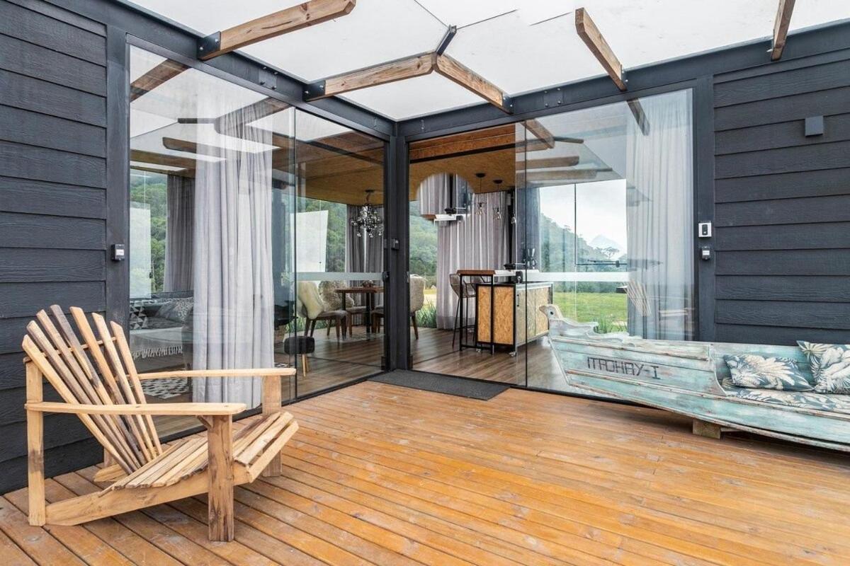 Апартаменти Casa De Vidro Алфреду-Вагнер Екстер'єр фото