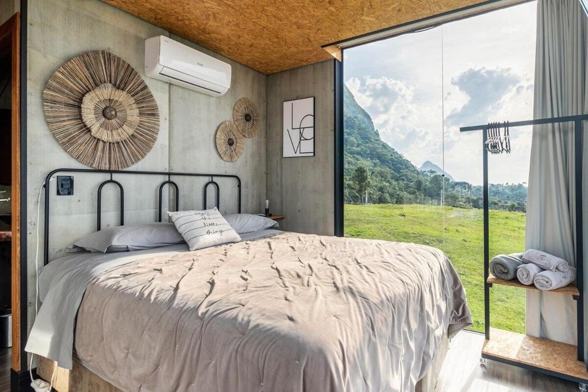 Апартаменти Casa De Vidro Алфреду-Вагнер Екстер'єр фото